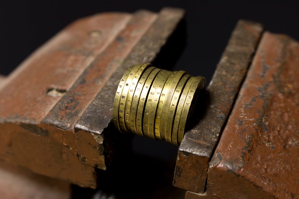 A,Few,Coins,In,A,Metal,Vise.,Concept,Of,Economic A,Few,Coins,In,A,Metal,Vise.,Concept,Of,Economic